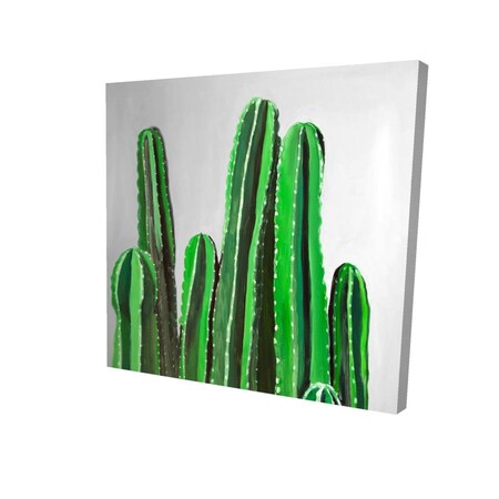 Fondo 16 x 16 in. Cactus Candles-Print on Canvas FO2792163